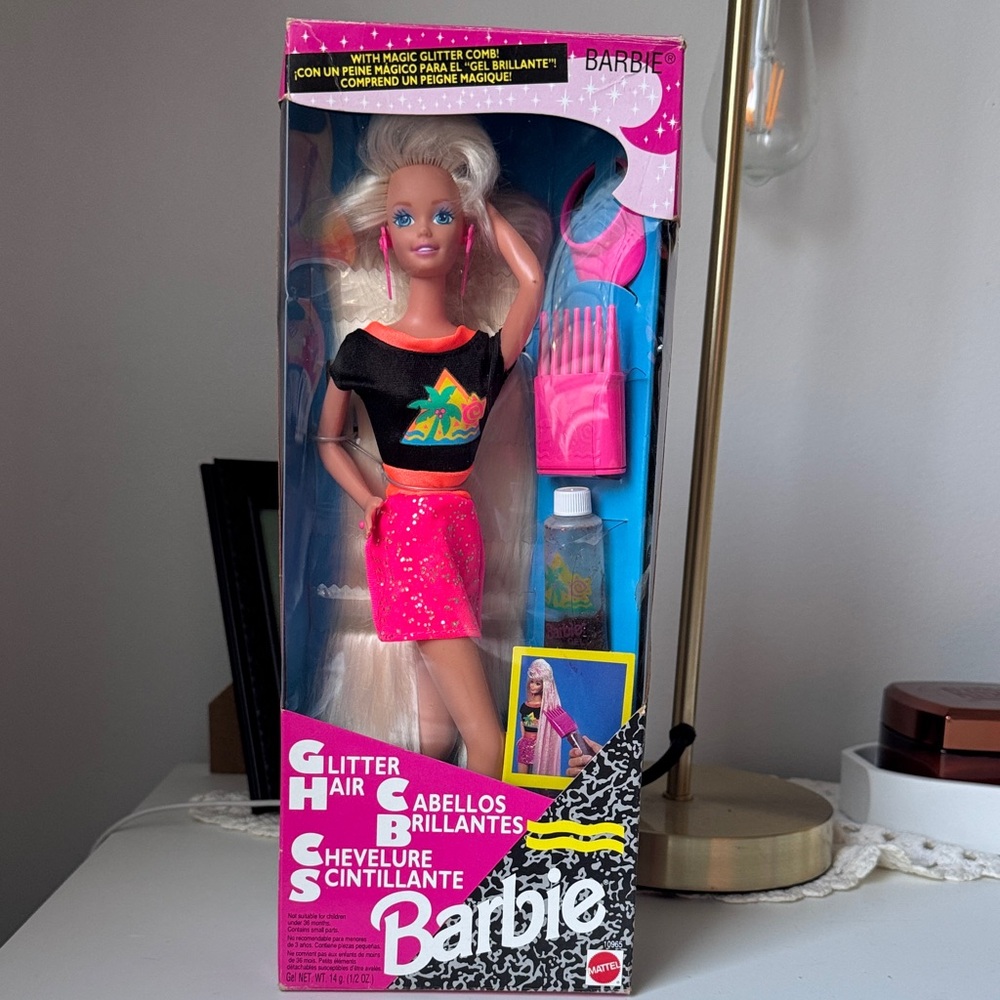 Barbie Glitter Hair Doll